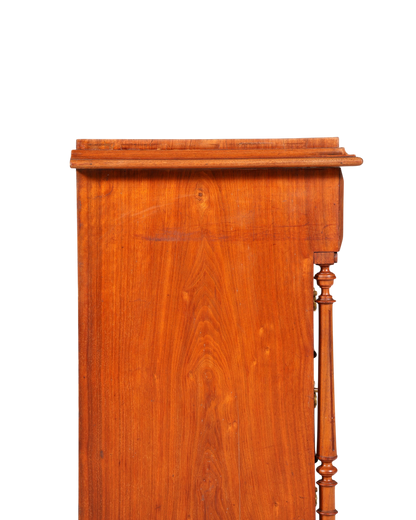 Wunderschöne Gründerzeit Kommode Louis Philippe Nussbaum Schubladen Kommode Sideboard um 1880