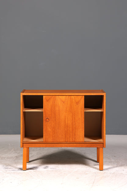 Traumhafter Mid Century Schrank Teak Holz Schiebetür Kommode Danish Design Sideboard 1 von 2