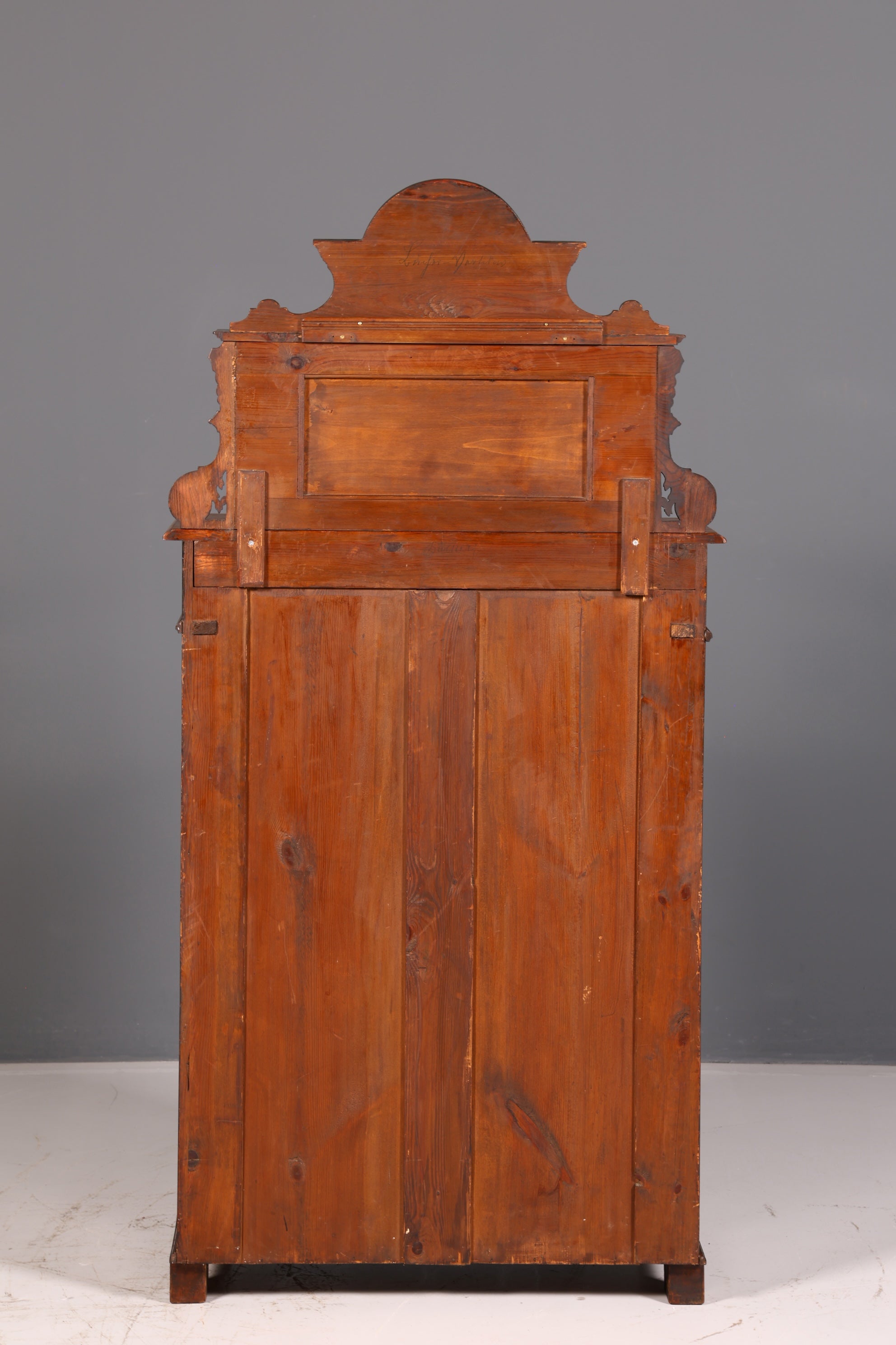 Droomachtig Gründerzeit-Vertiko mit Aufsatz Jugendstil-Schrank antikes Highboard Buffet Kommode Vintage