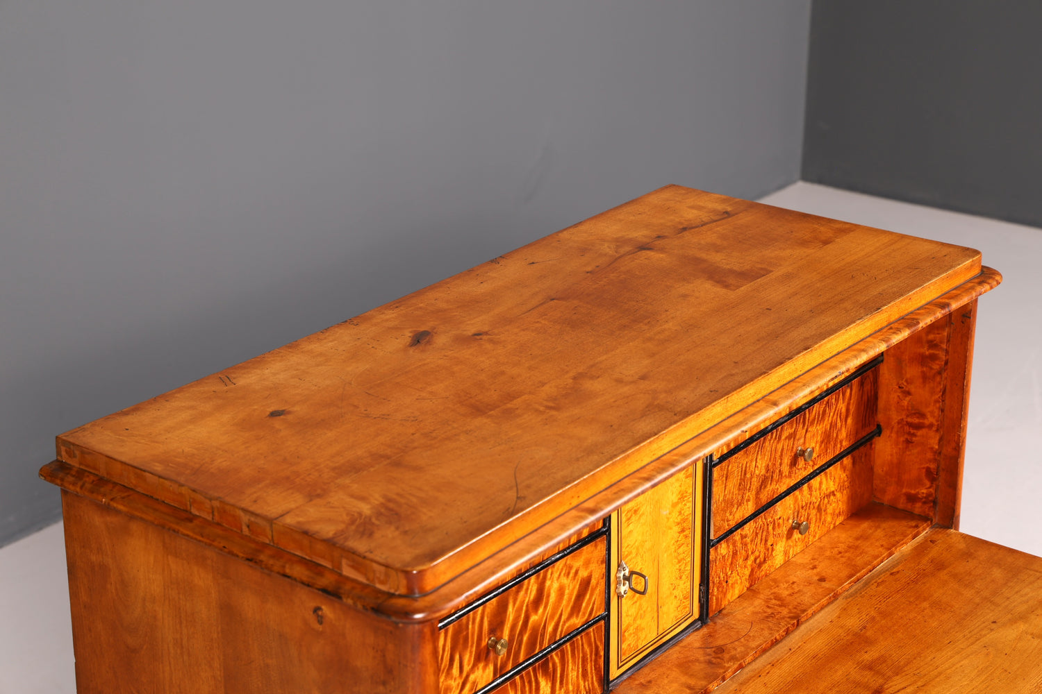 Wunderschöner Biedermeier Sekretär Gründerzeit Vertiko Antik Kommode Schreibkommode