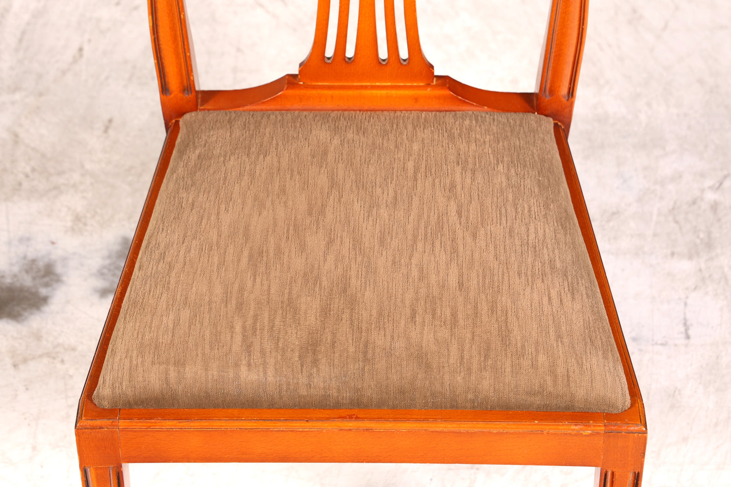 4x Wunderschöne Englische Stühle im Hepplewithe Stil Englisch Dining Chairs Küchenstühle Stuhlset