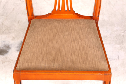 4x Wunderschöne Englische Stühle im Hepplewithe Stil Englisch Dining Chairs Küchenstühle Stuhlset