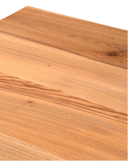 Traumhafter Nussbaum Tisch 260cm-95cm Esszimmer Tisch Baumkanten Platte Massiv Holz Küchentisch