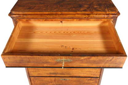 Wunderschöne Louis Philippe Kommode Gründerzeit Vertiko Schubladen Kommode um 1880