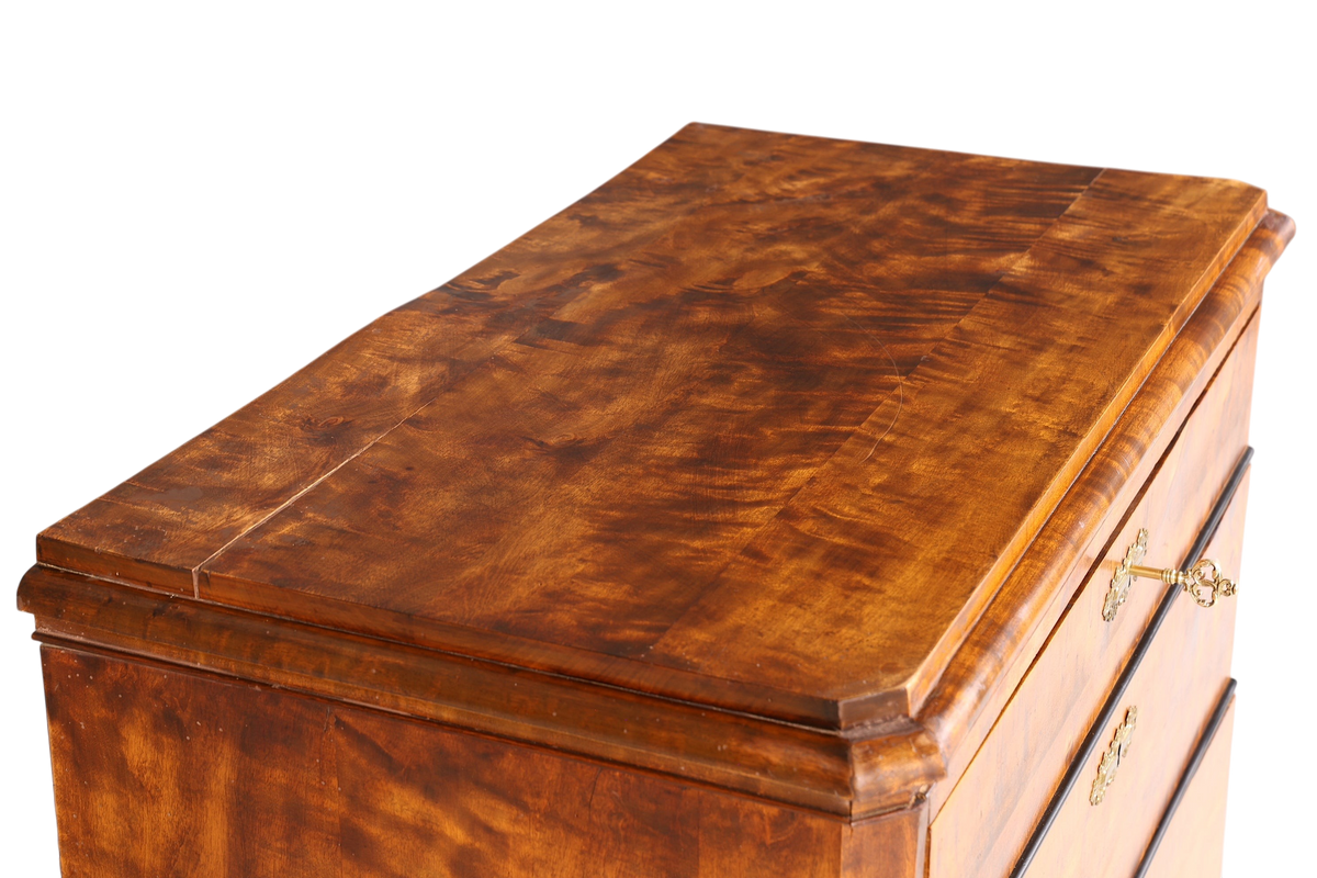 Wunderschöne Louis Philippe Kommode Gründerzeit Vertiko Schubladen Kommode um 1880