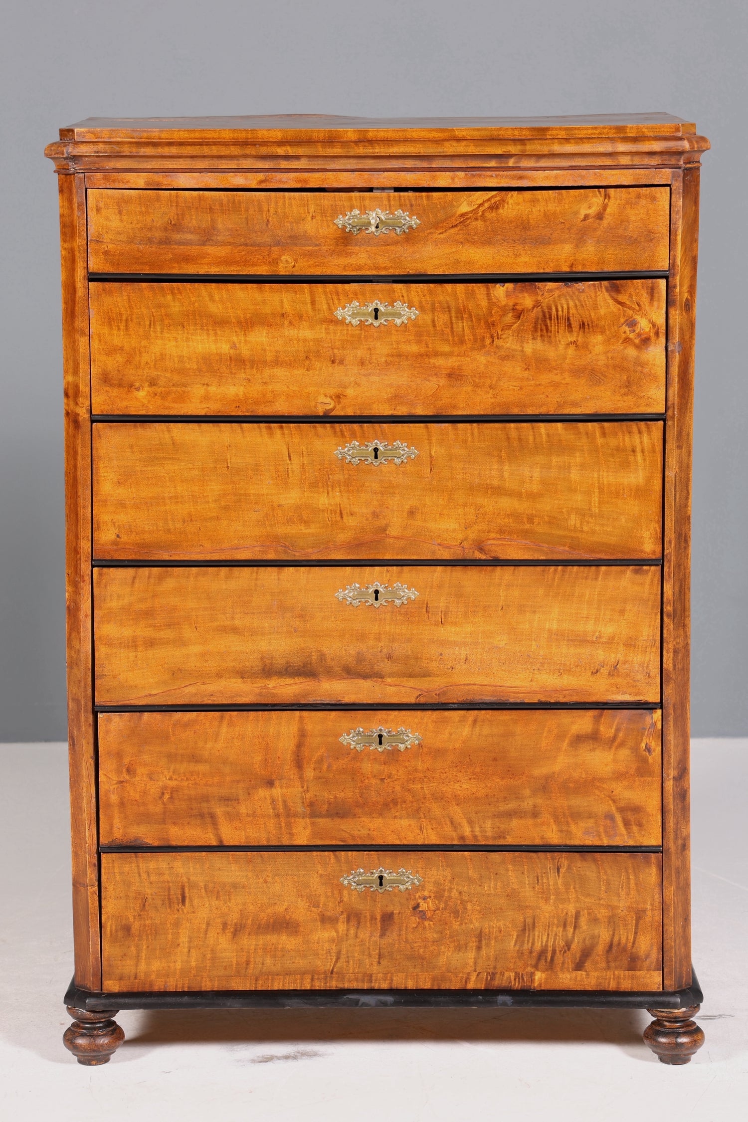 Wunderschöne Louis Philippe Kommode Gründerzeit Vertiko Schubladen Kommode um 1880