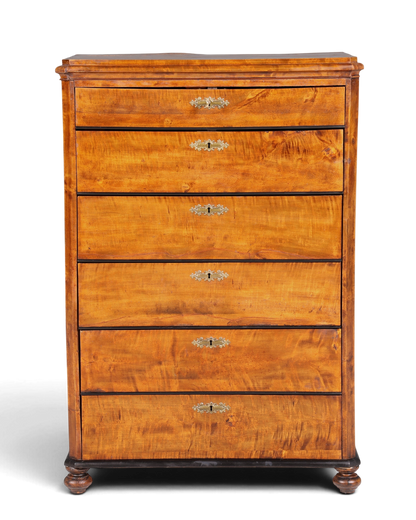 Wunderschöne Louis Philippe Kommode Gründerzeit Vertiko Schubladen Kommode um 1880