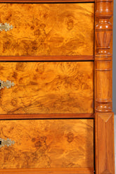 Wunderschöner Gründerzeit Sekretär Vertiko Highboard Louis Philippe Kommode um 1880