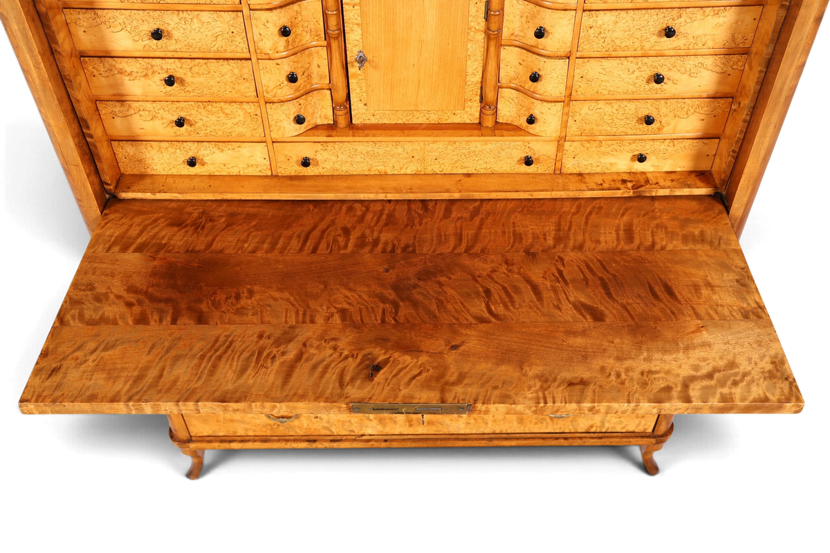 Traumhafter Sekretär im Biedermeier Stil um 1930 Schreibmöbel echt Holz Vertiko Kommode Schubladenkommode