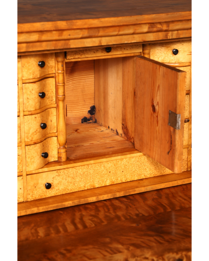 Traumhafter Sekretär im Biedermeier Stil um 1930 Schreibmöbel echt Holz Vertiko Kommode Schubladenkommode