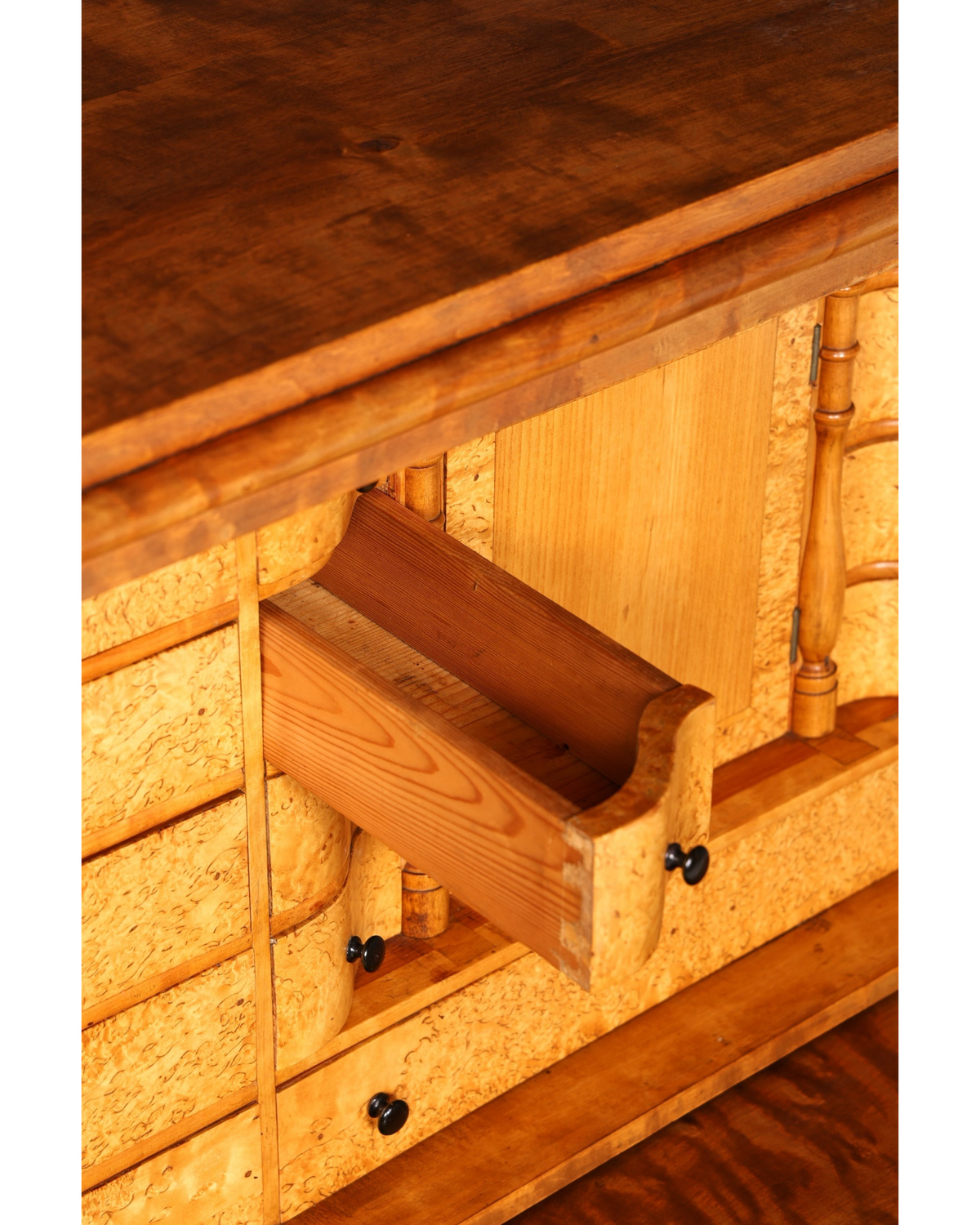 Traumhafter Sekretär im Biedermeier Stil um 1930 Schreibmöbel echt Holz Vertiko Kommode Schubladenkommode