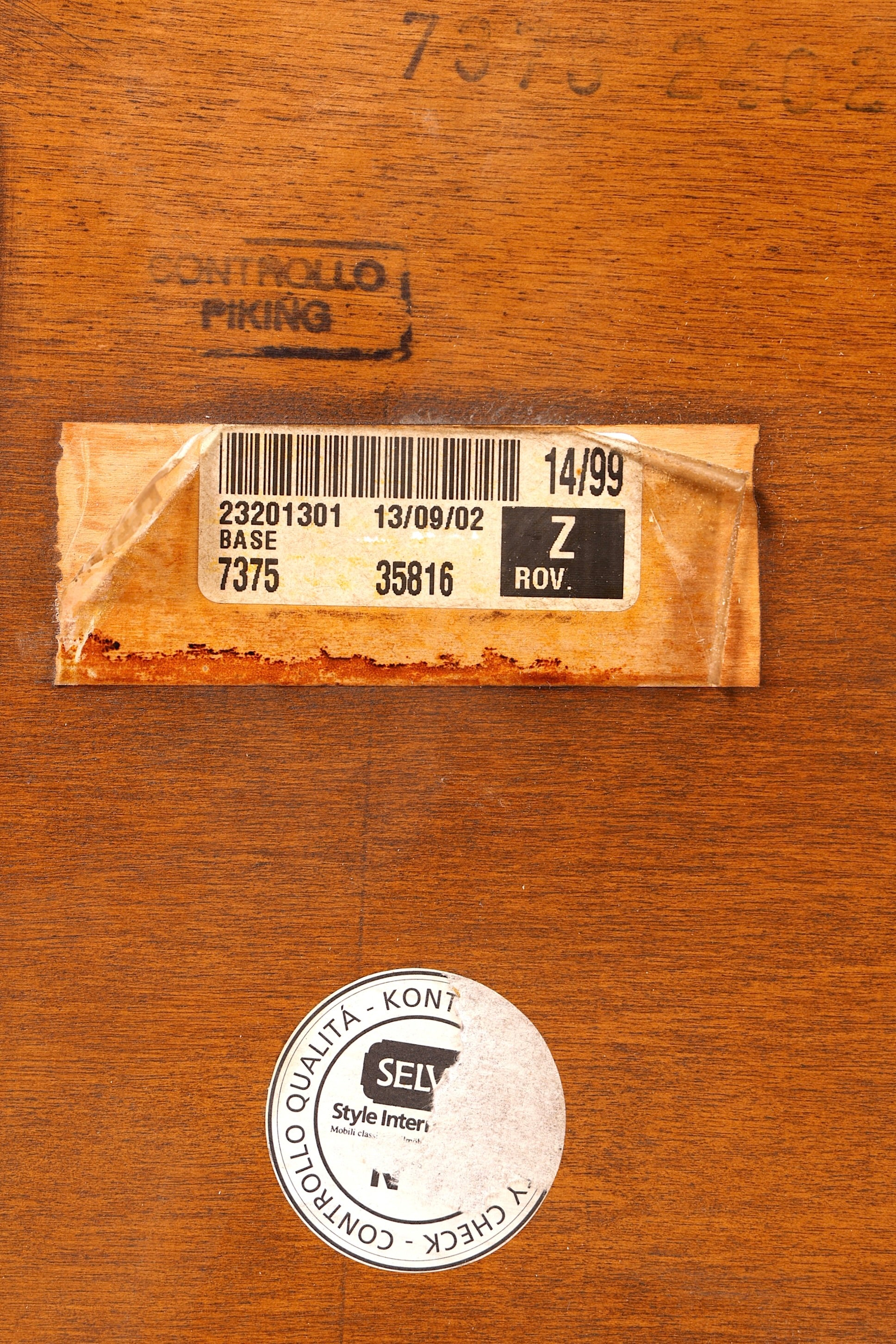 Traumhafte Original Selva Vitrine Antik Stil massiv Holz Buffet Villa Borghese Schrank Bibliothek