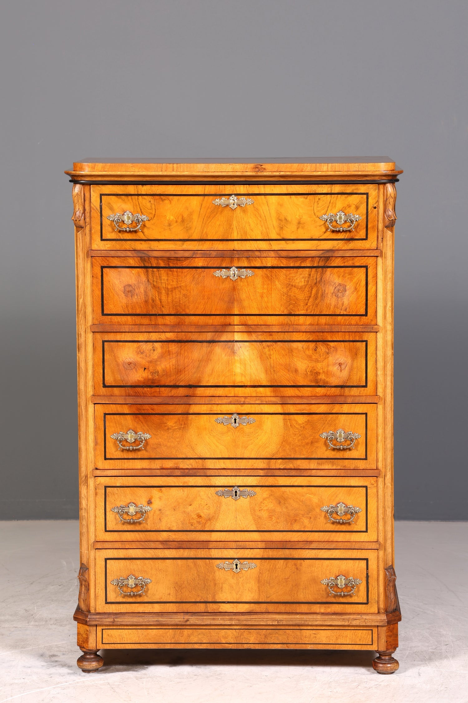 Traumhafter Gründerzeit Sekretär Vertiko Highboard Jugendstil Kommode Schrank um 1890