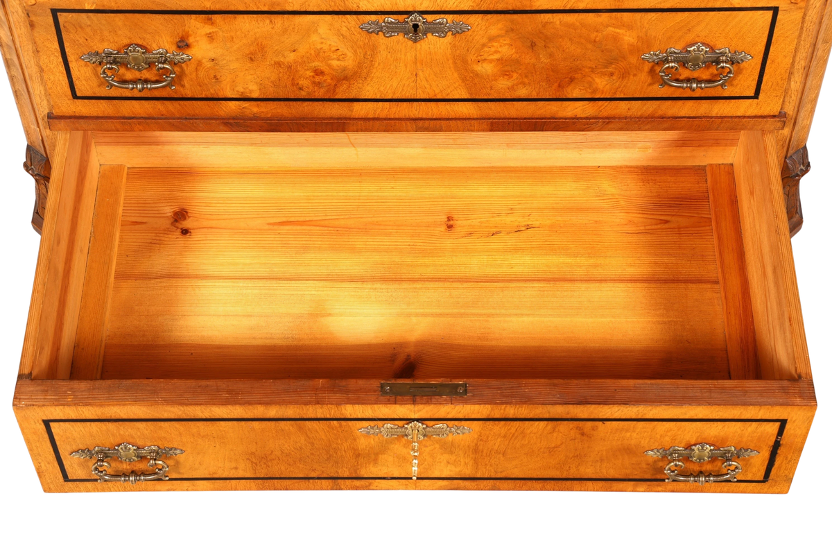 Traumhafter Gründerzeit Sekretär Vertiko Highboard Jugendstil Kommode Schrank um 1890