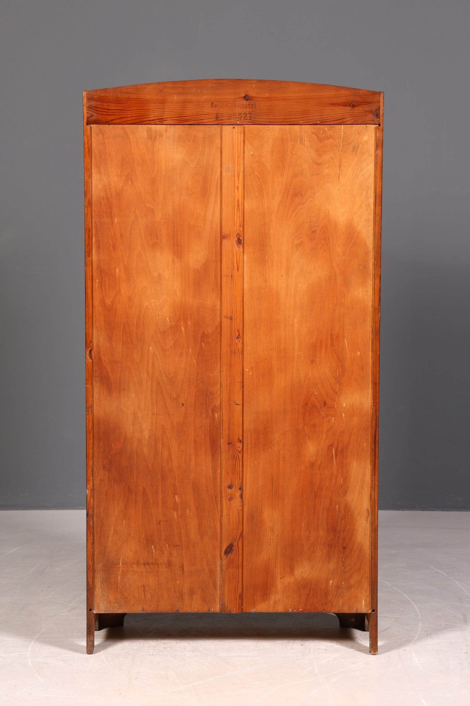 Stilvolle Jugendstil Vitrine Antike Holz Bücherschrank Eiche Antik Schrank Geschirrschrank