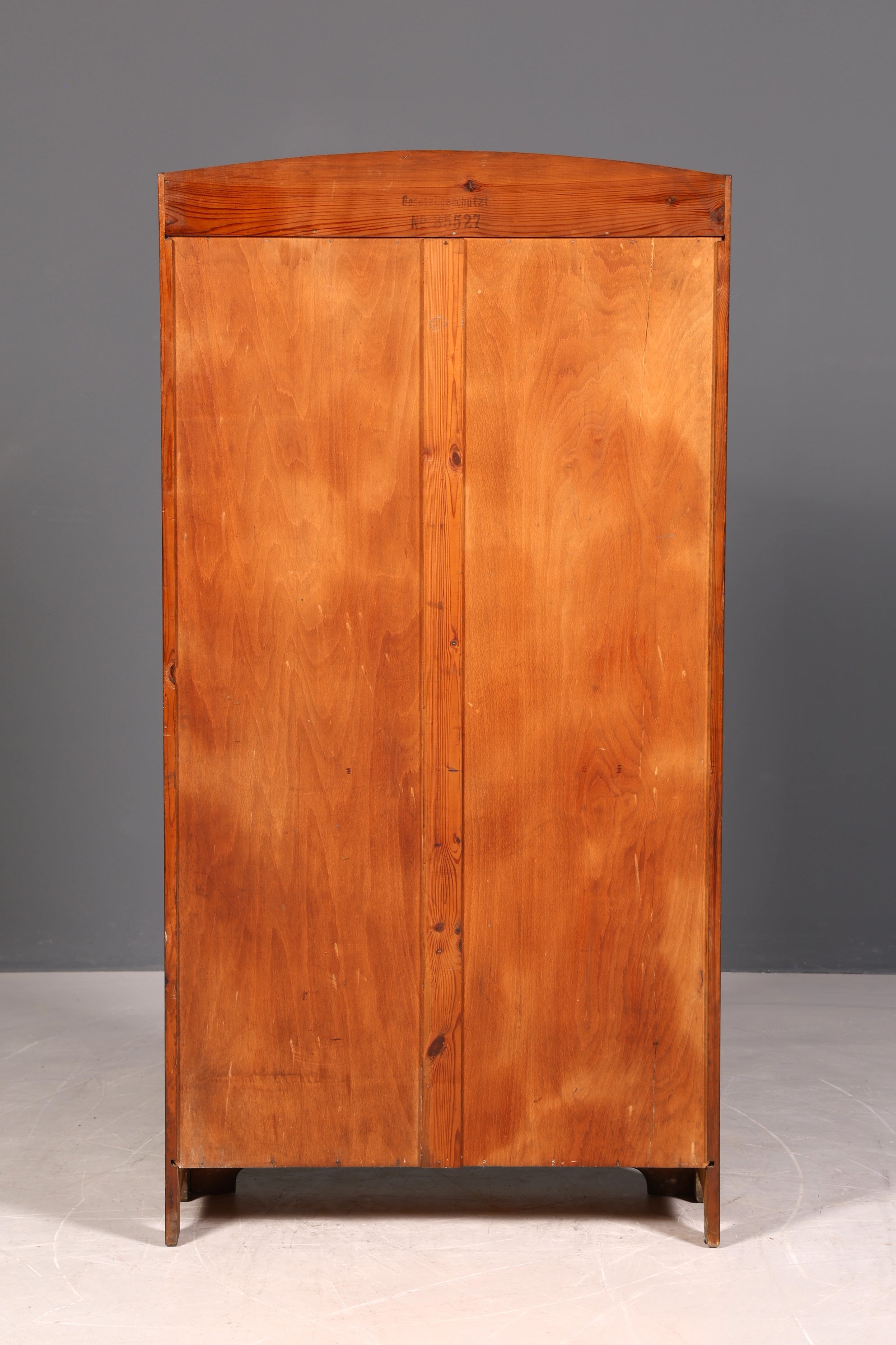 Stilvolle Jugendstil Vitrine Antike Holz Bücherschrank Eiche Antik Schrank Geschirrschrank