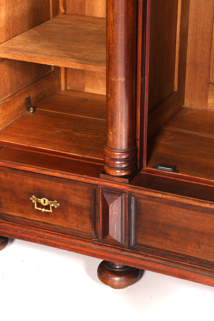 G186 Finish Biedermeier? Edler Gründerzeit Schrank um 1880 Kleiderschrank Antik Jugendstil Wäscheschrank
