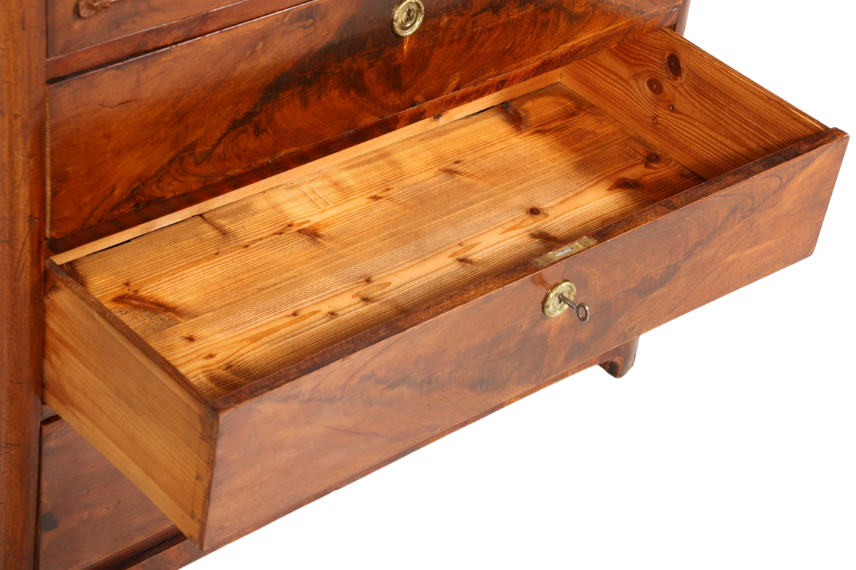 Stilvoller Biedermeier Sekretär Gründerzeit Vertiko Antik Kommode Schreibkommode