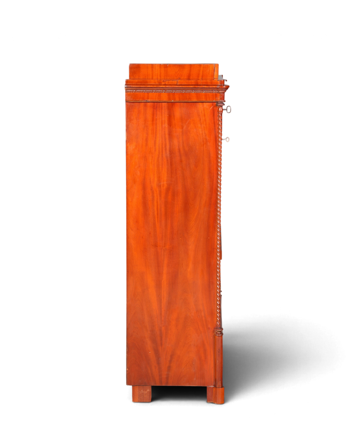 Stilvoller Louis Philippe Sekretär um 1880 Kommode Antik Biedermeier Stil Bürokommode
