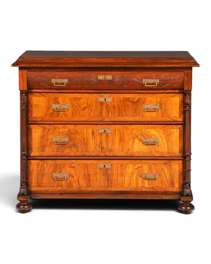 Wunderschöne Gründerzeit Kommode Louis Philippe Antik Sideboard Schubladenkommode Wäschekommode 1890
