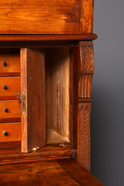 !Wunderschöner Gründerzeit Sekretär Vertiko Highboard Louis Philippe Kommode um 1880
