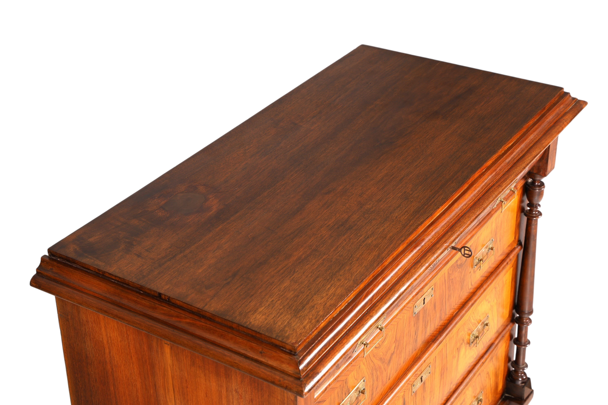 Wunderschöne Gründerzeit Kommode Louis Philippe Antik Sideboard Schubladenkommode Wäschekommode 1890