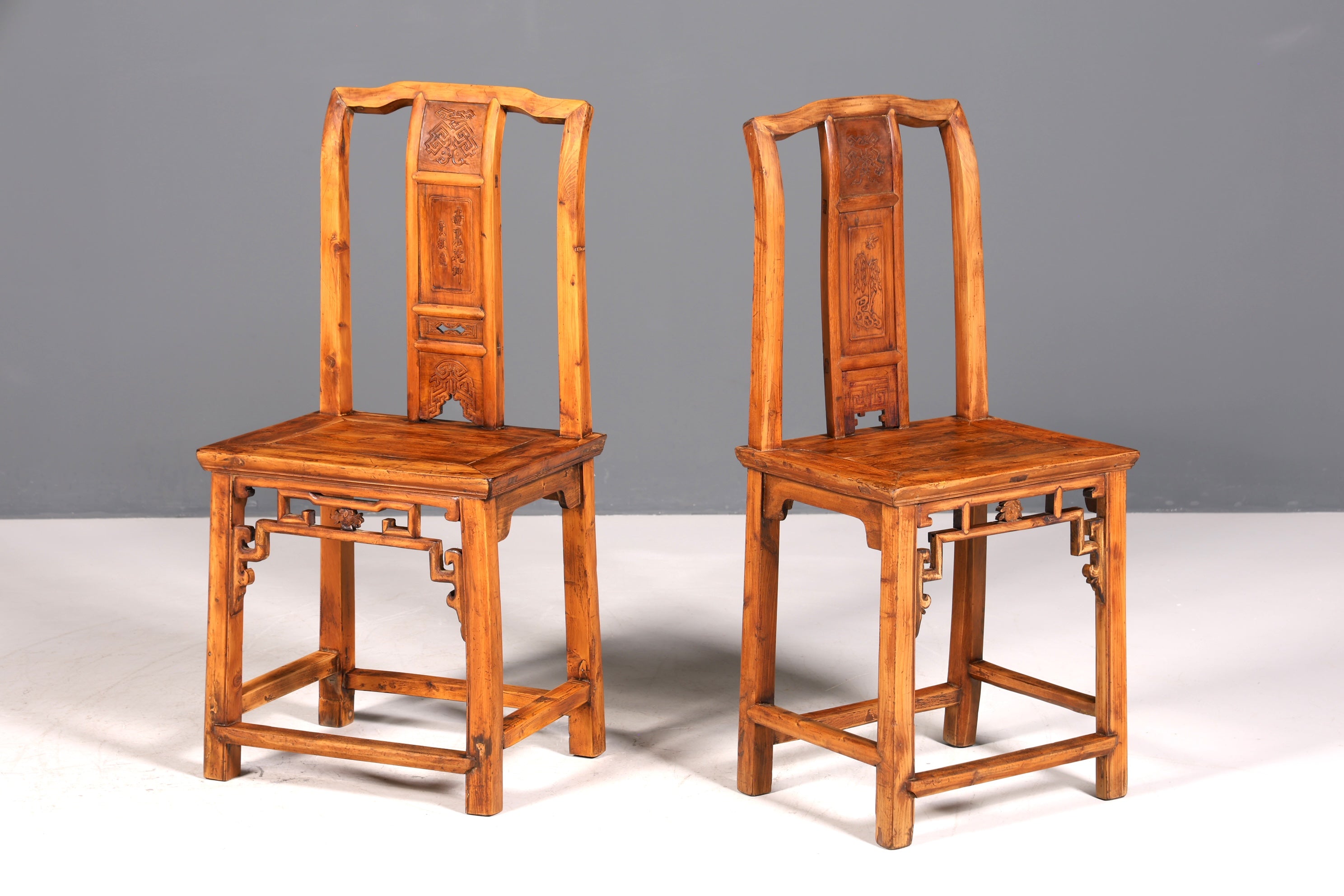 Beautiful Chinese chair, Ming style, Qing Dynasty wooden chair, Asian antique secretary chair