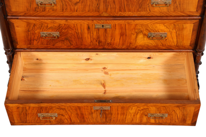 Wunderschöne Gründerzeit Kommode Louis Philippe Antik Sideboard Schubladenkommode Wäschekommode 1890