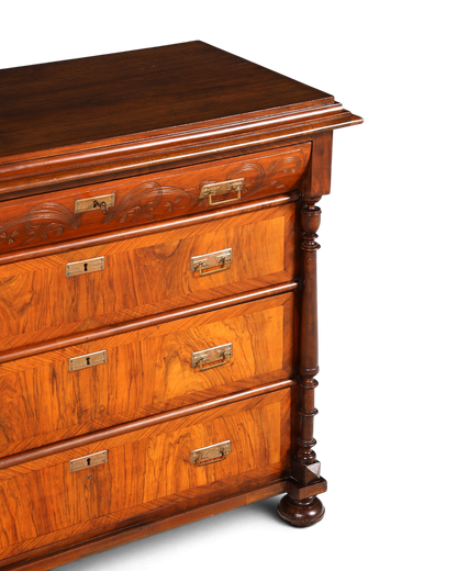 Wunderschöne Gründerzeit Kommode Louis Philippe Antik Sideboard Schubladenkommode Wäschekommode 1890