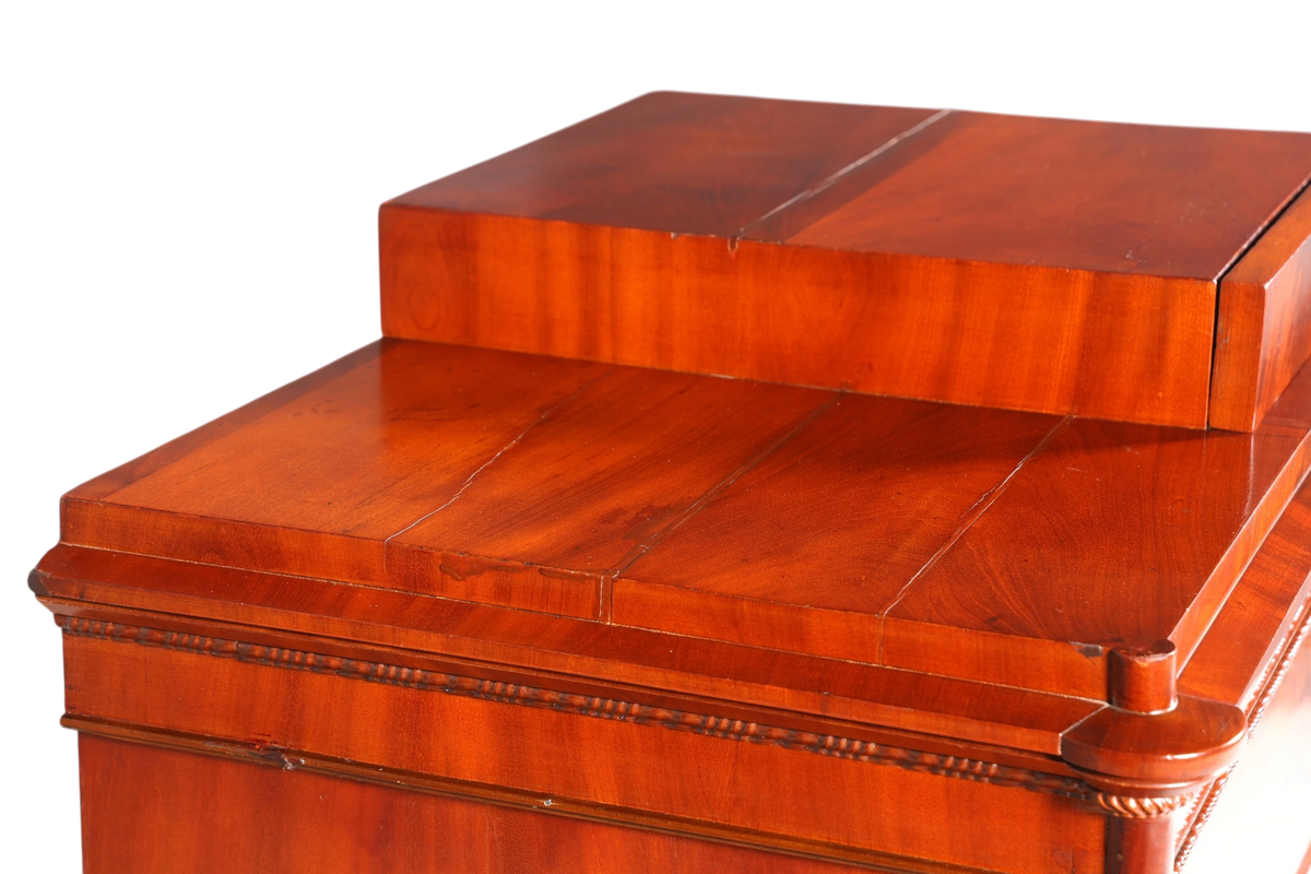 Stilvoller Louis Philippe Sekretär um 1880 Kommode Antik Biedermeier Stil Bürokommode