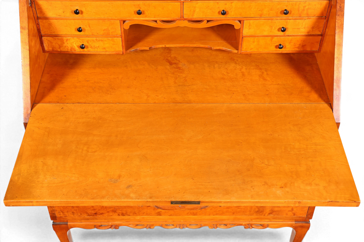 Wunderschöner Sekretär um 1930 Büro Kommode Kirschholz Sekretär Schreibtisch Kommode