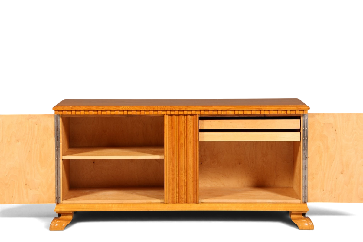 Edler Original Art Deco Sideboard Skandinavisch Schrank Mid Century Kommode