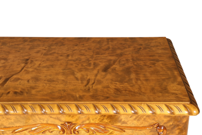 Traumhafter Chippendale Schrank Barock Stil Vertiko Highboard Englisch Antik 50s 60s Kommode