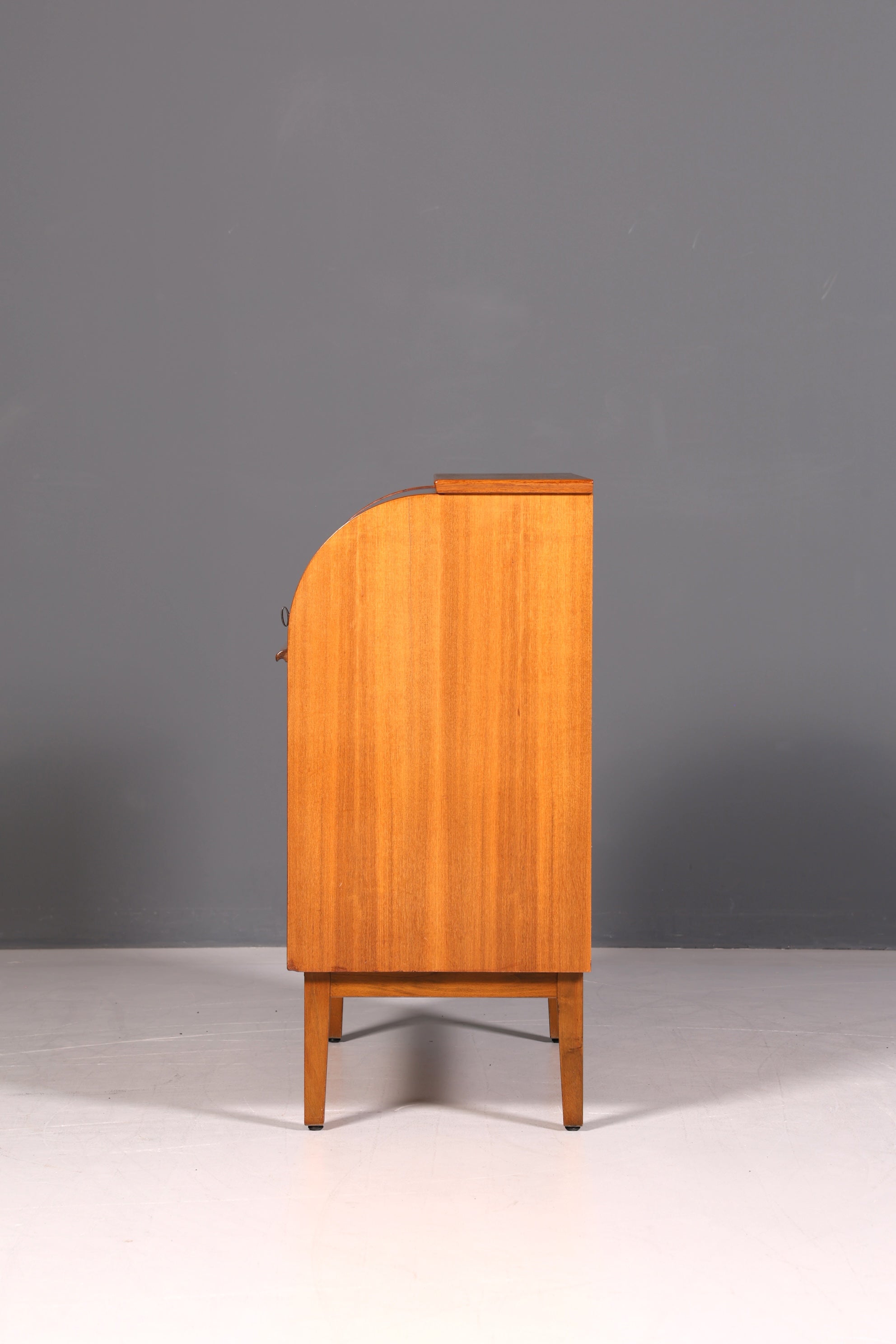 Wunderschöner Mid Century Rollladen Sekretär Danish Design Schreibkommode 60er Jahre