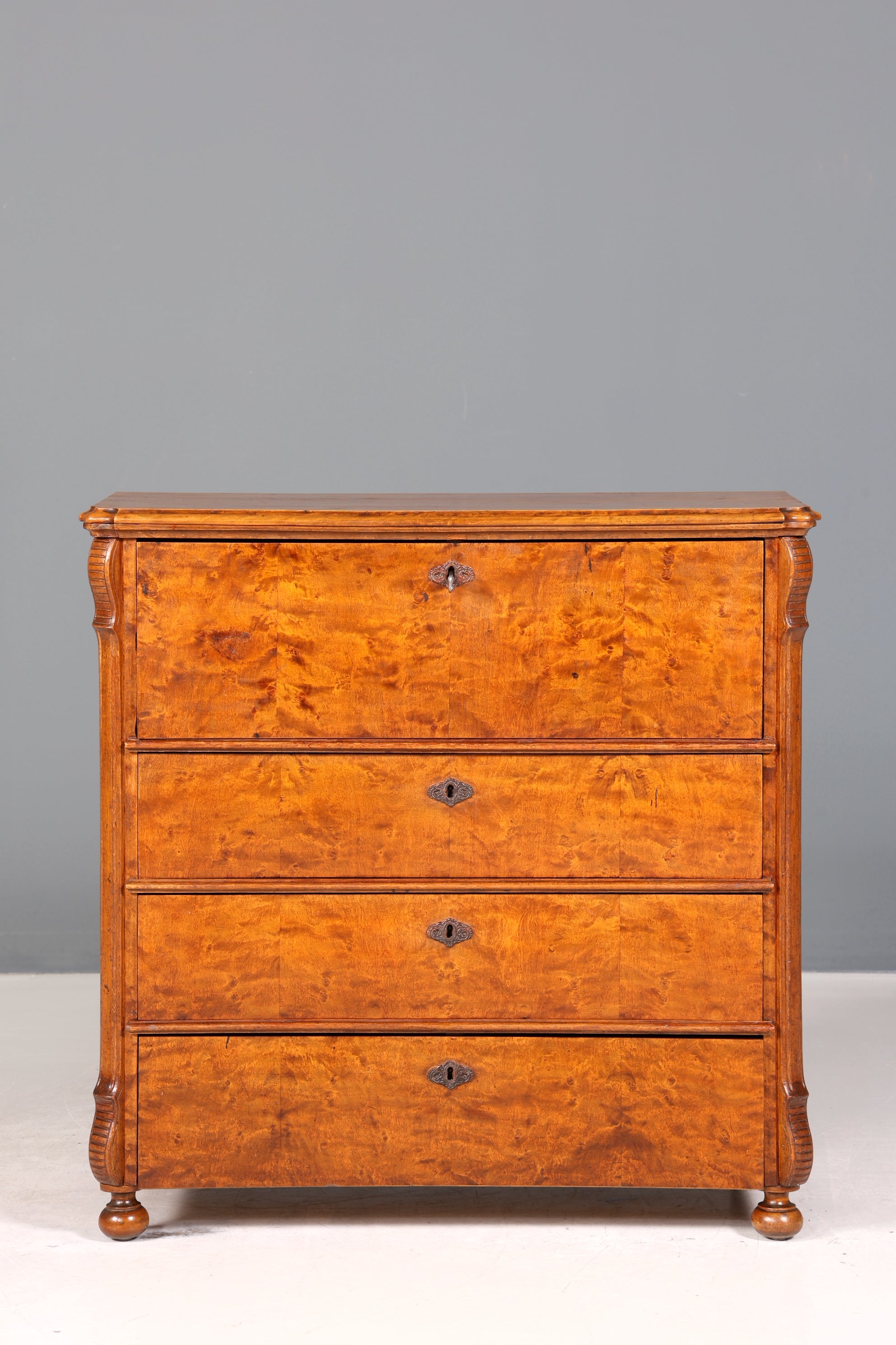 Wunderschöner Louis Philippe Sekretär um 1880 Gründerzeit Antik Schrank Schreibtisch