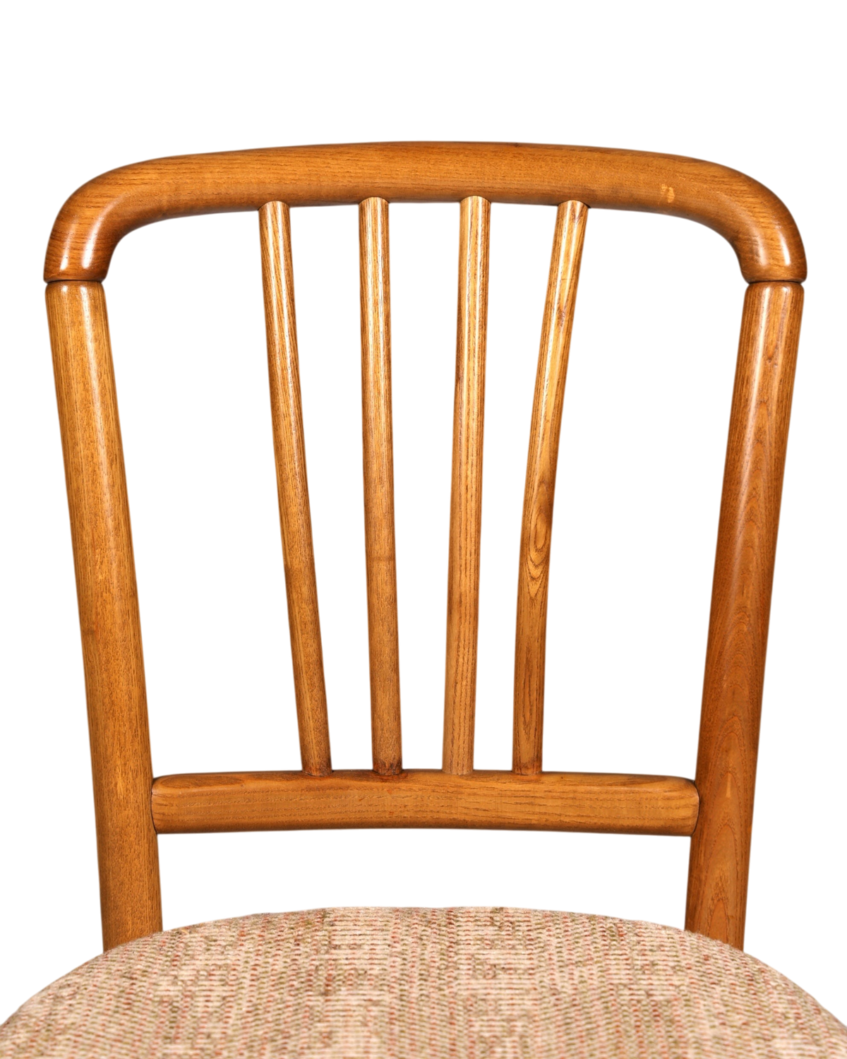 4x Schlichte Mid Century Stühle Retro Stuhlset Danish Design Küchenstühle Esszimmer Stühle