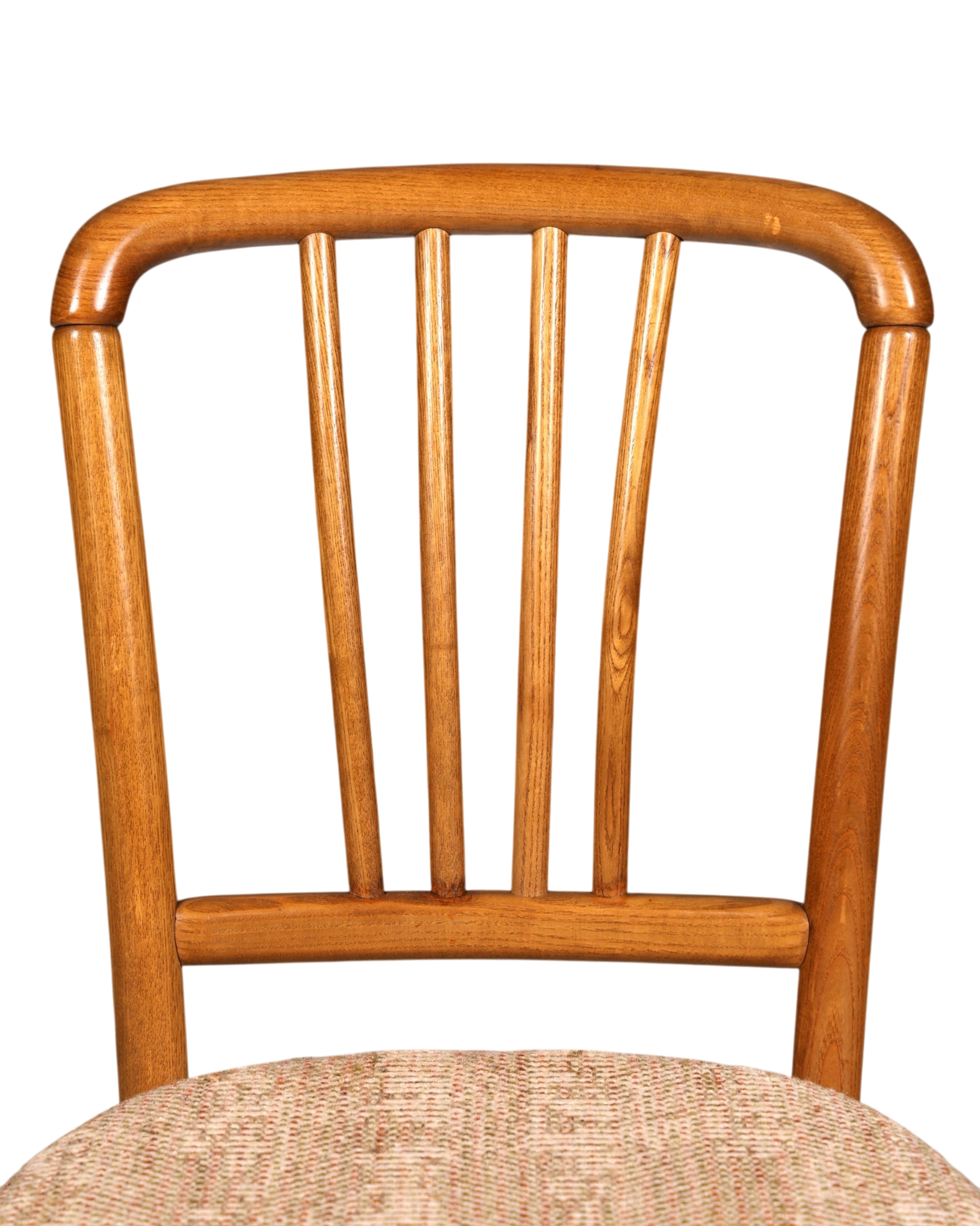4x Schlichte Mid Century Stühle Retro Stuhlset Danish Design Küchenstühle Esszimmer Stühle