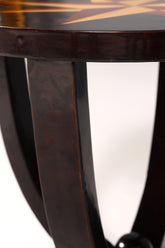 Stilvoller Art Deco Design Tisch Luxus Couchtisch Beistelltisch Stern Ablagetisch