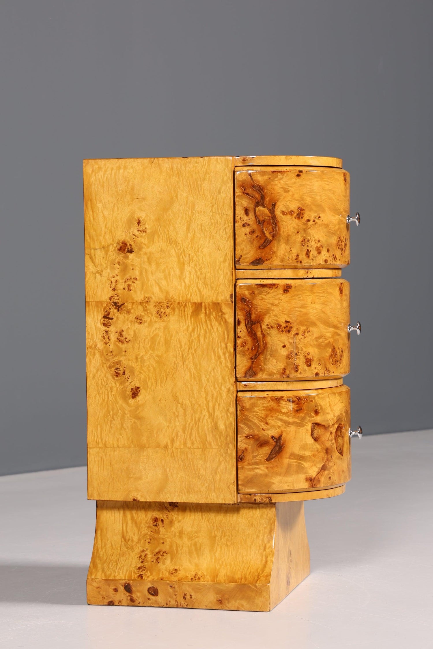 Wunderschöne Art Deco Design Kommode Birke Beistelltisch Modern Kult Schubladenkommode