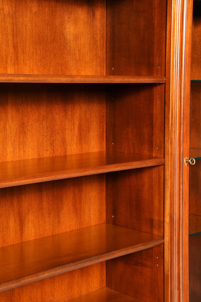Wunderschöner Original Selva Bücherschrank Bücherregal Vitrine Regal Bibliothek Made in Italy Vintage