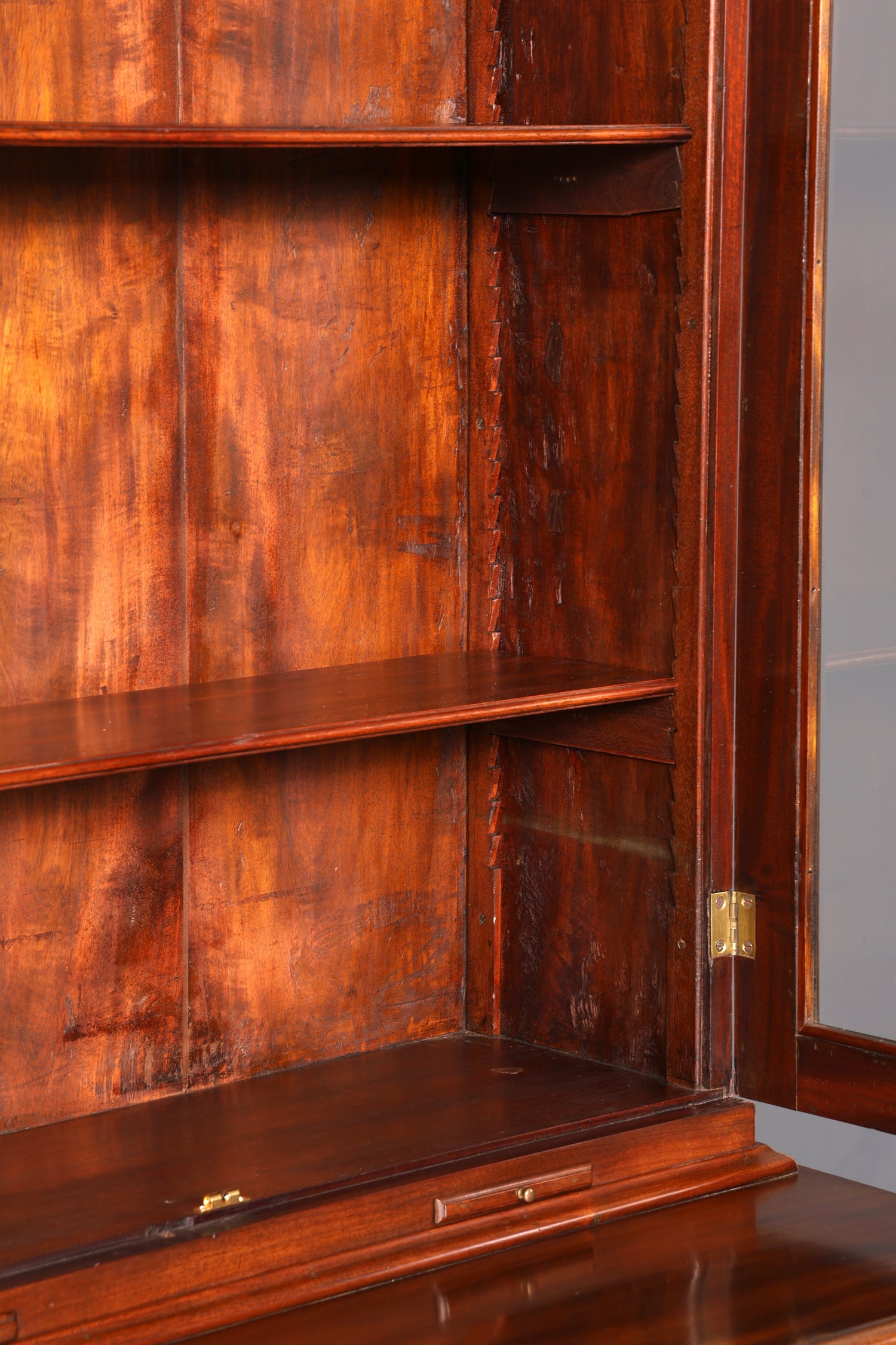 G224 Finish Wunderschöner Englischer Sekretär Büro Aufsatzsekretär Antik 60S Vitrinen Schrank UK (Kopie)