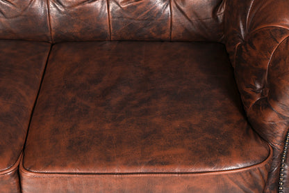 Prachtige originele Chesterfield Centurion 2-zits bank Engels echt leren sofa UK
