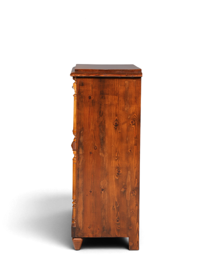 Stilvoller Gründerzeit Sekretär Vertiko Highboard Louis Philippe Kommode Sekretär Schrank um 1880