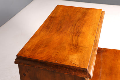 Stilvoller Gründerzeit Sekretär Vertiko Highboard Louis Philippe Kommode Sekretär Schrank um 1880