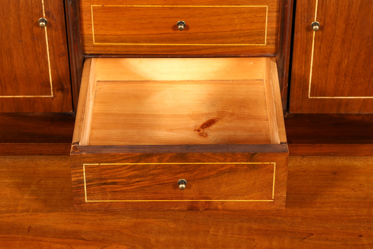 Prachtige Gründerzeit secretaire commode jugendstil ladekast antiek vertiko circa 1890