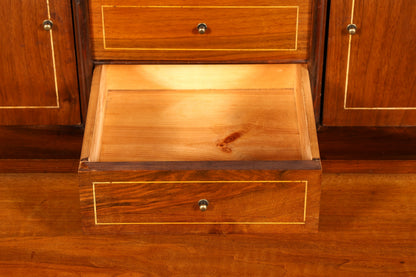 Prachtige Gründerzeit secretaire commode jugendstil ladekast antiek vertiko circa 1890