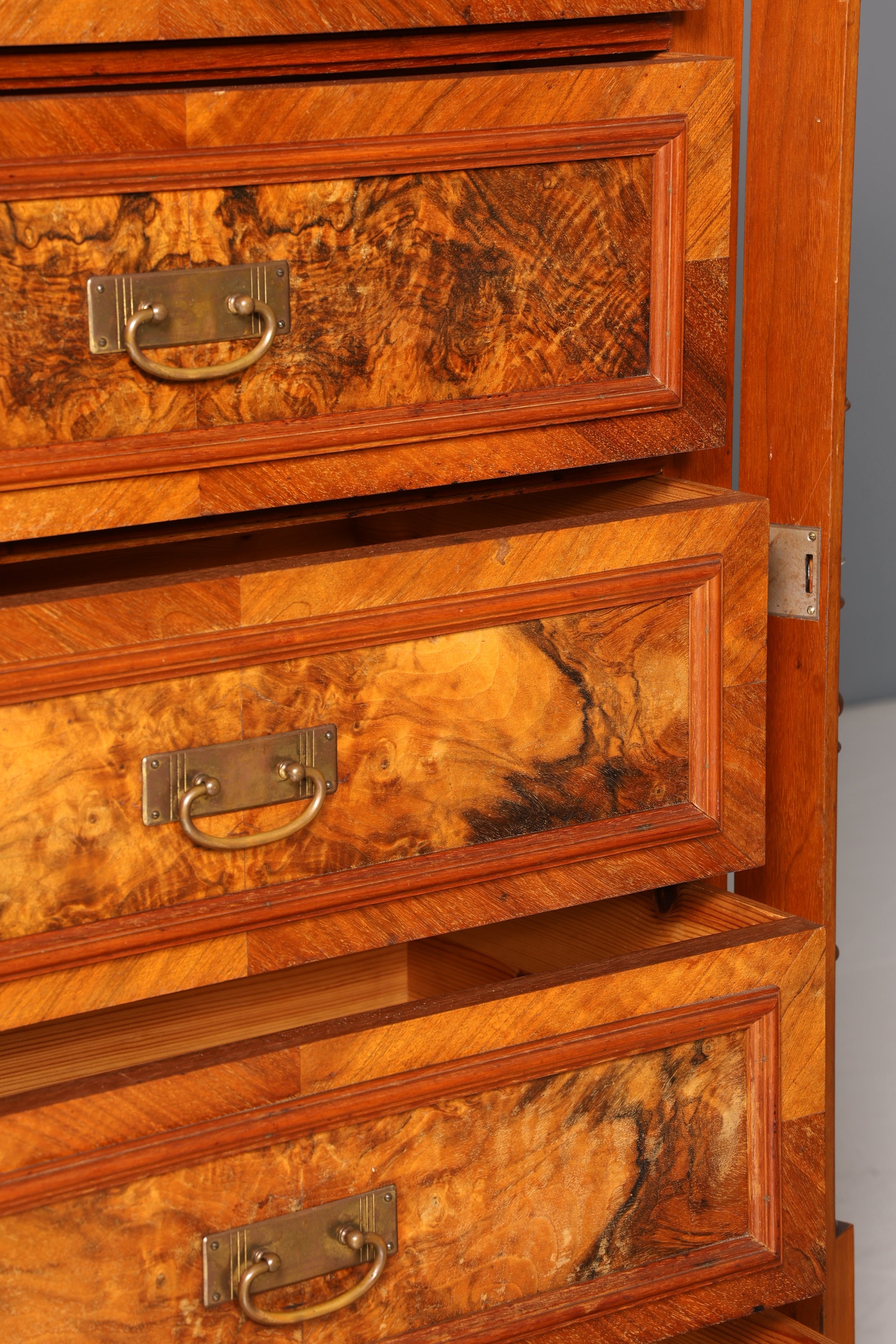 Wunderschönes Gründerzeit Vertiko Louis Philippe Kommode Chiffoniere um 1880 Schubladenkommode