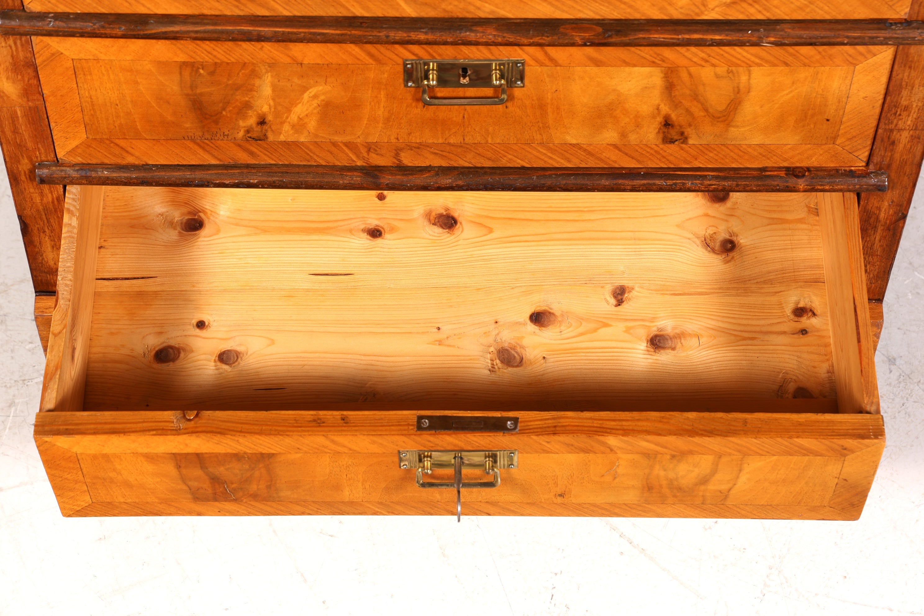 Beautiful Gründerzeit chest of drawers, Art Nouveau vertiko, antique chest of drawers, linen chest