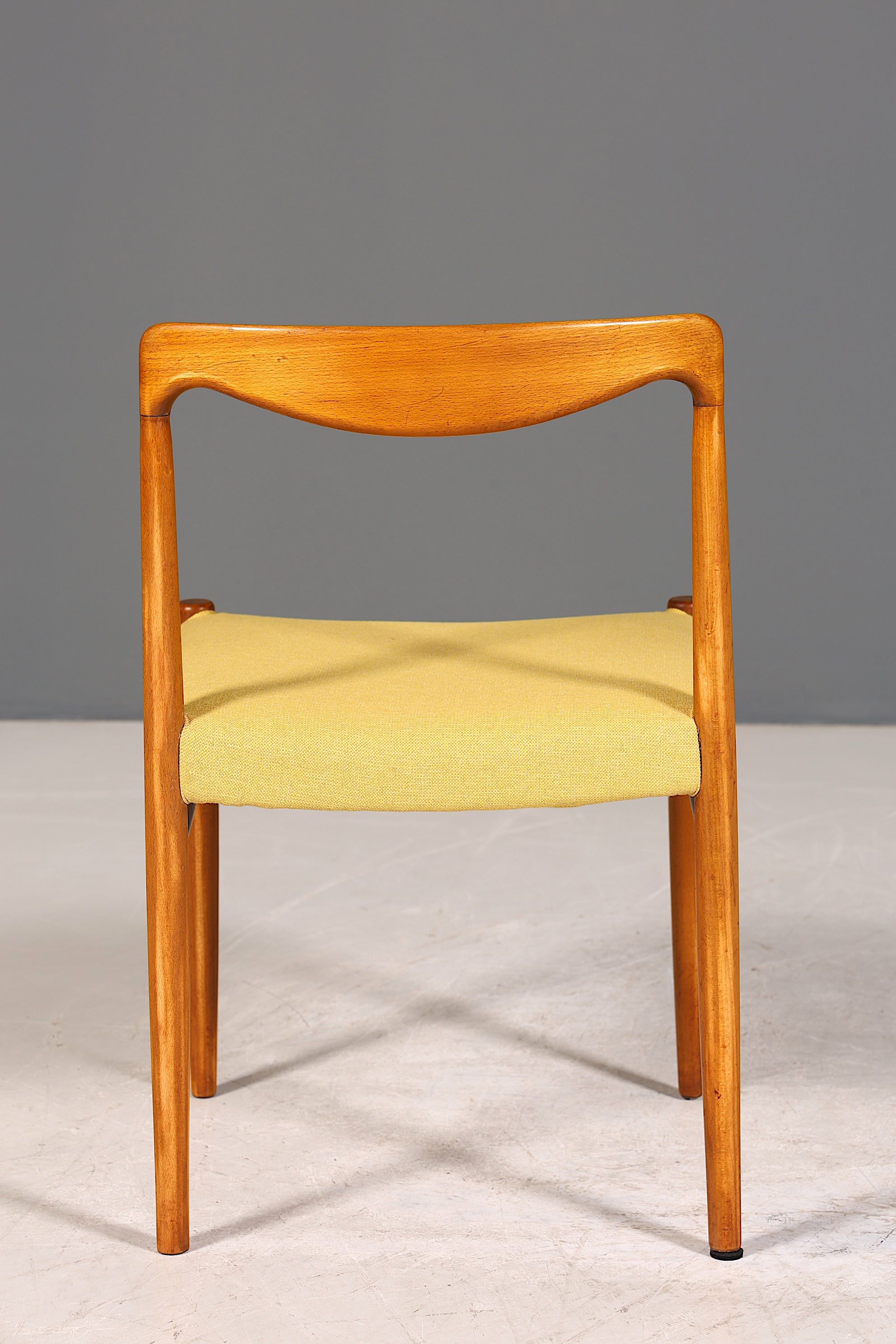 Wunderschöner Mid Century Teak Holz Stuhl Retro Stuhl Danish Design Küchenstuhl Sekretär Stuhl