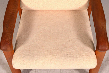 G255 Finish Wunderschöner Mid Century Sessel "Made in Denmark" Teak Holz Armlehnsessel 60s (Kopie)